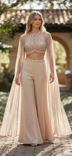 Ivory palazzo fusion set