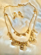 2-layered necklace set