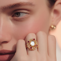 Ruby Polki ring