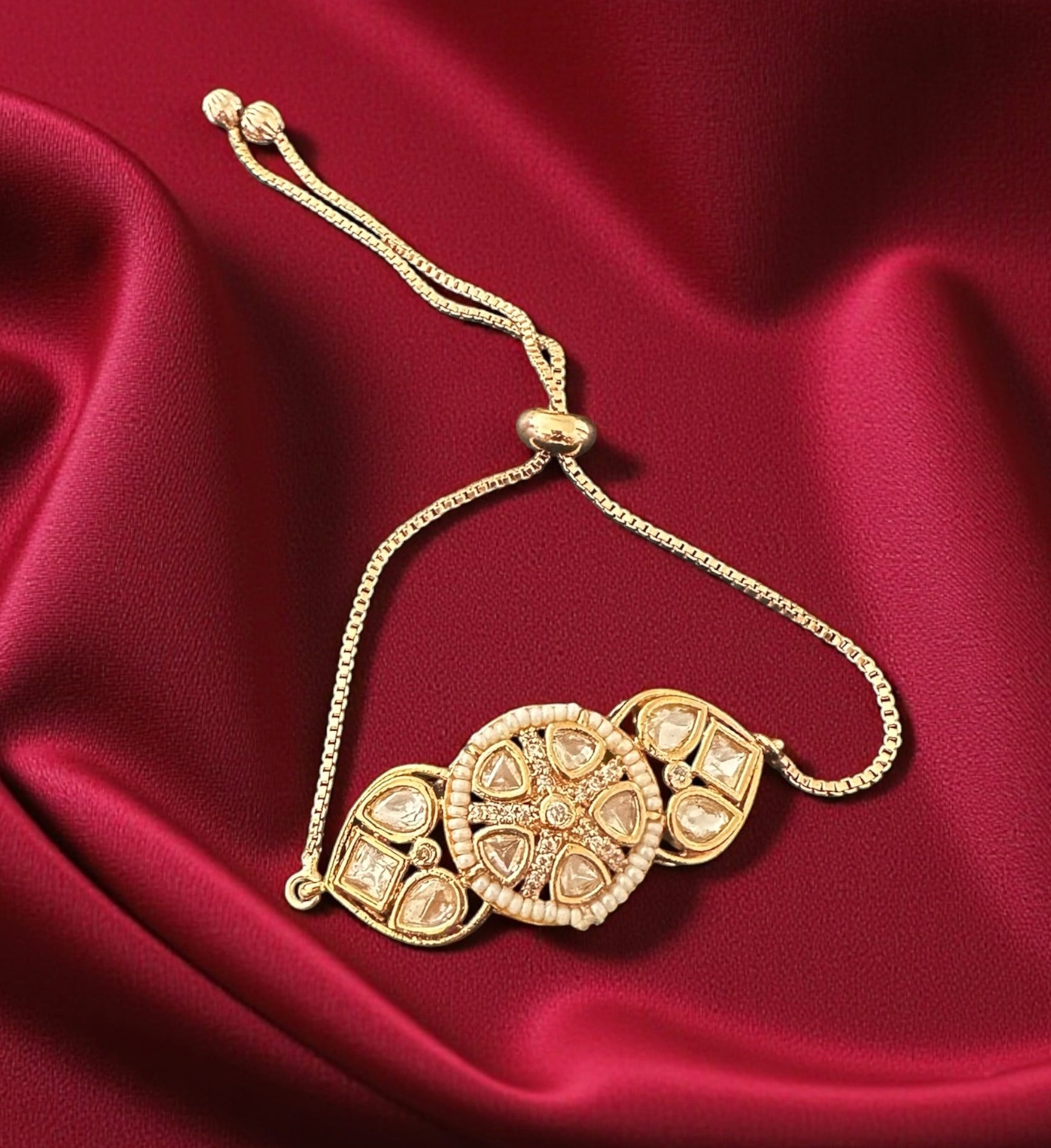 Kundan bracelet