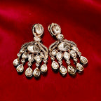 Clear Polki earrings