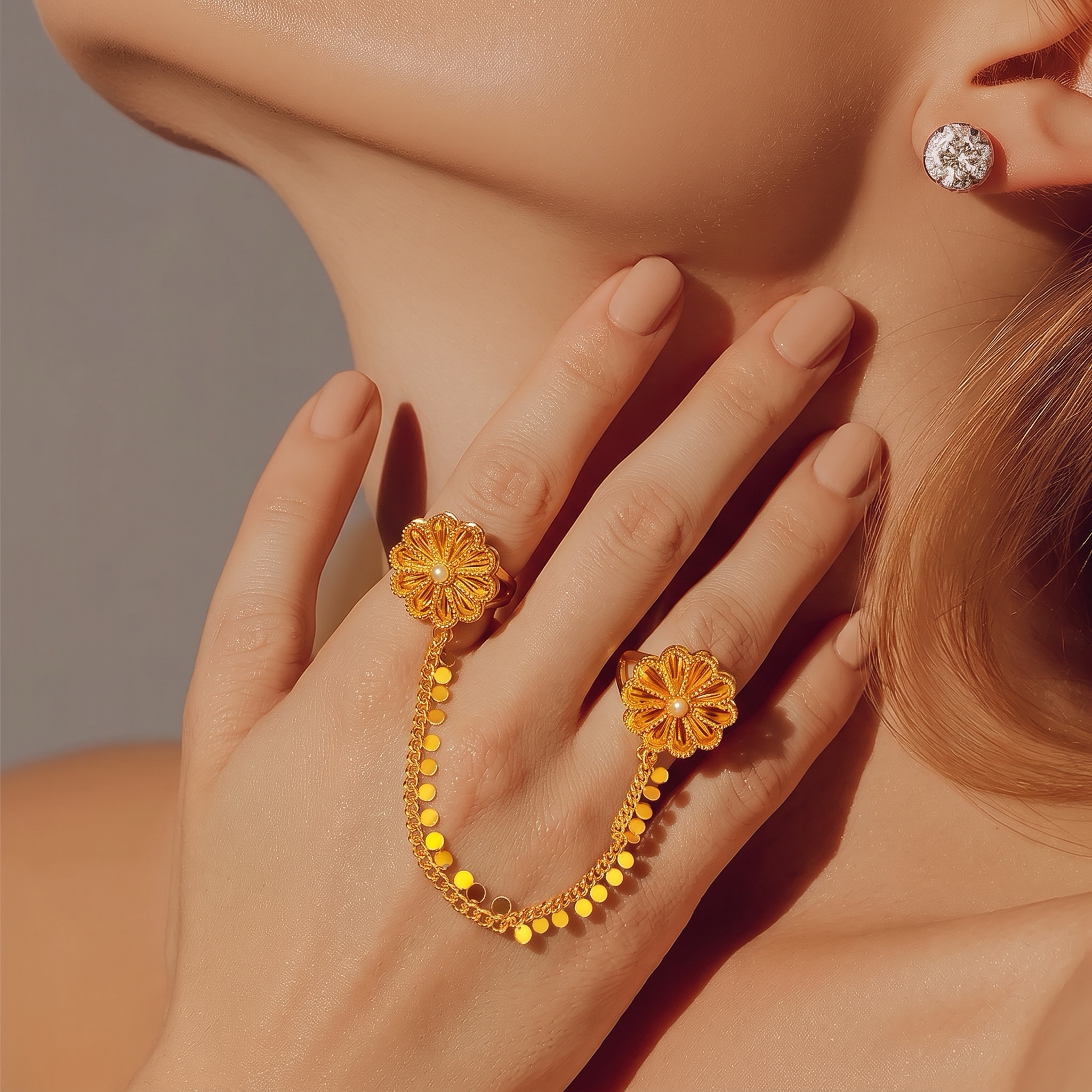 2-finger chain ring