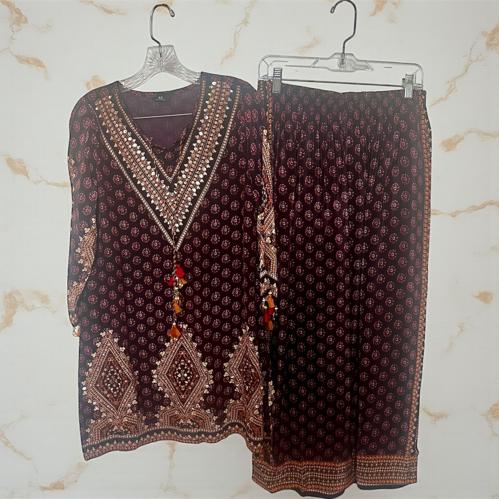 Choclate brown  co-ord set
