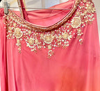 One-shoulder fusion outfit