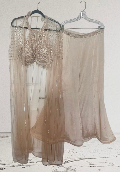 Ivory palazzo fusion set