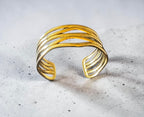 Gold finish bracelet