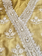 Green anarkali suit
