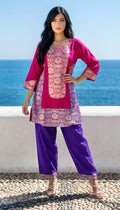 Purple n pink co-ord set
