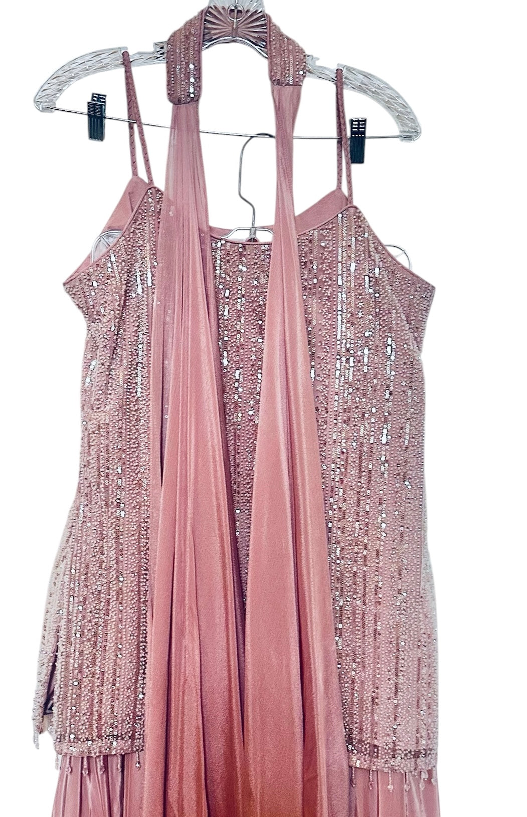 Blush pink Sharara set