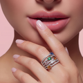 Multi- stone ring