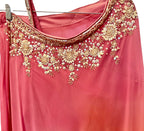 One-shoulder fusion outfit