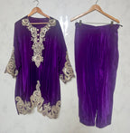 Purple co- ord set