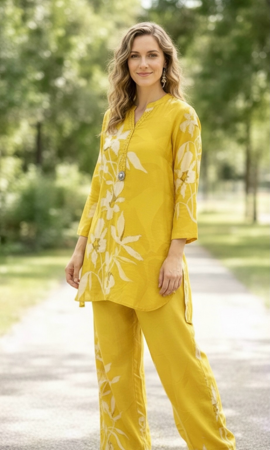 Yellow co- ord set