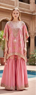Pink kaftaan set
