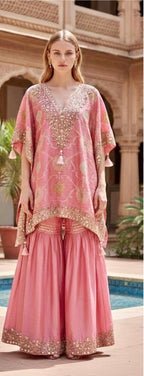 Pink kaftaan set