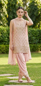 Pink salwaar suit