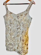 White sequins garara suit