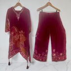 Wine color co-ord set