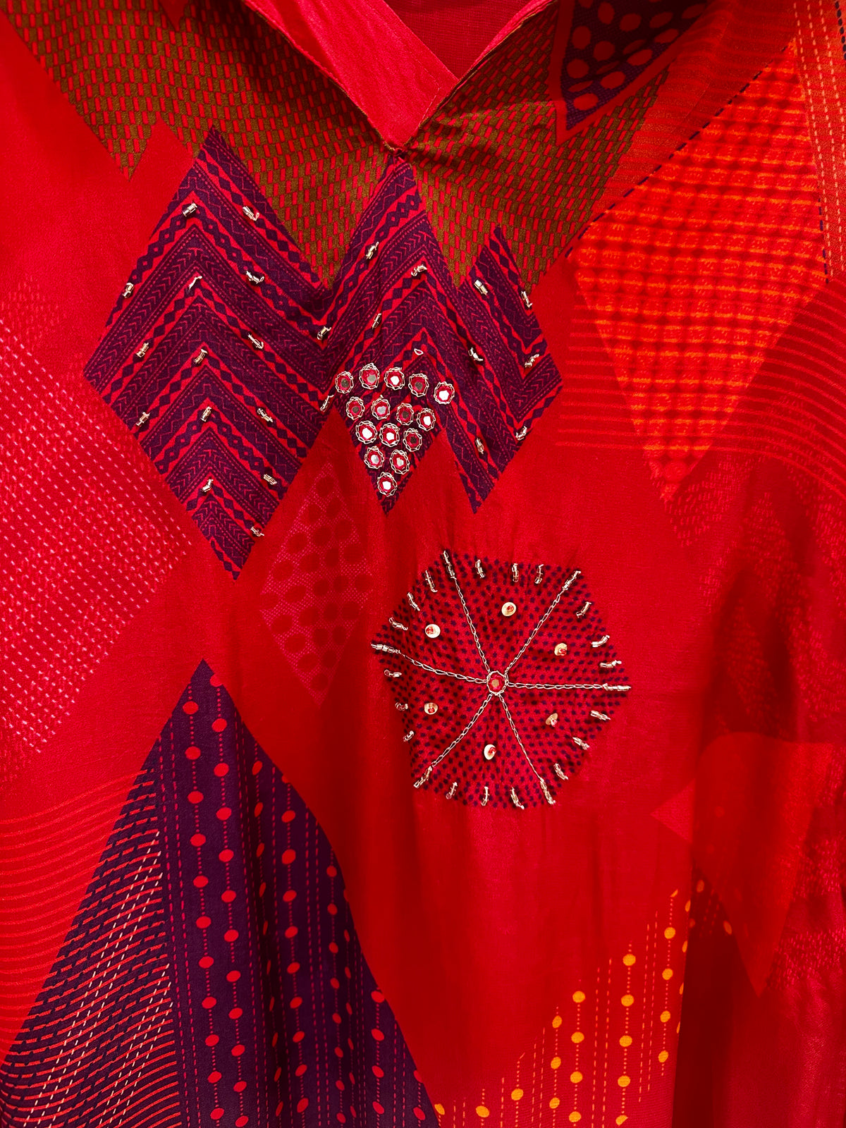 Red co- ord set