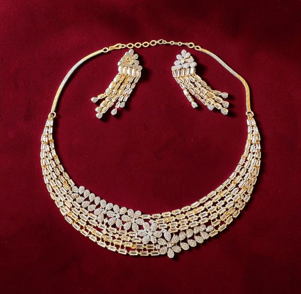 Beige & silver lehenga