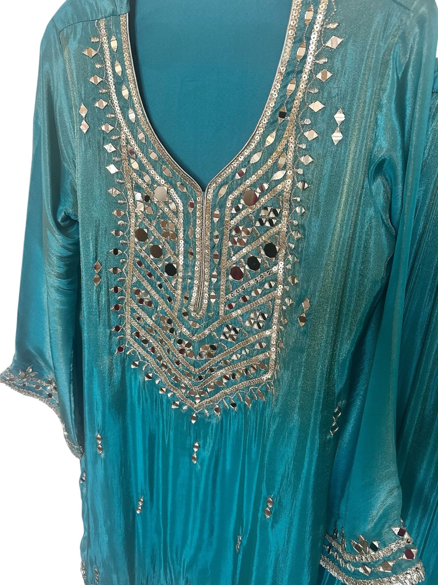 Blue Sharara suit
