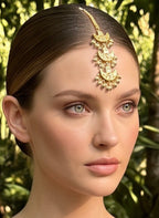 3-tiered kundan tikka