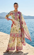 Light green palazzo  suit