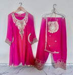 Hot pink  salwaar suit