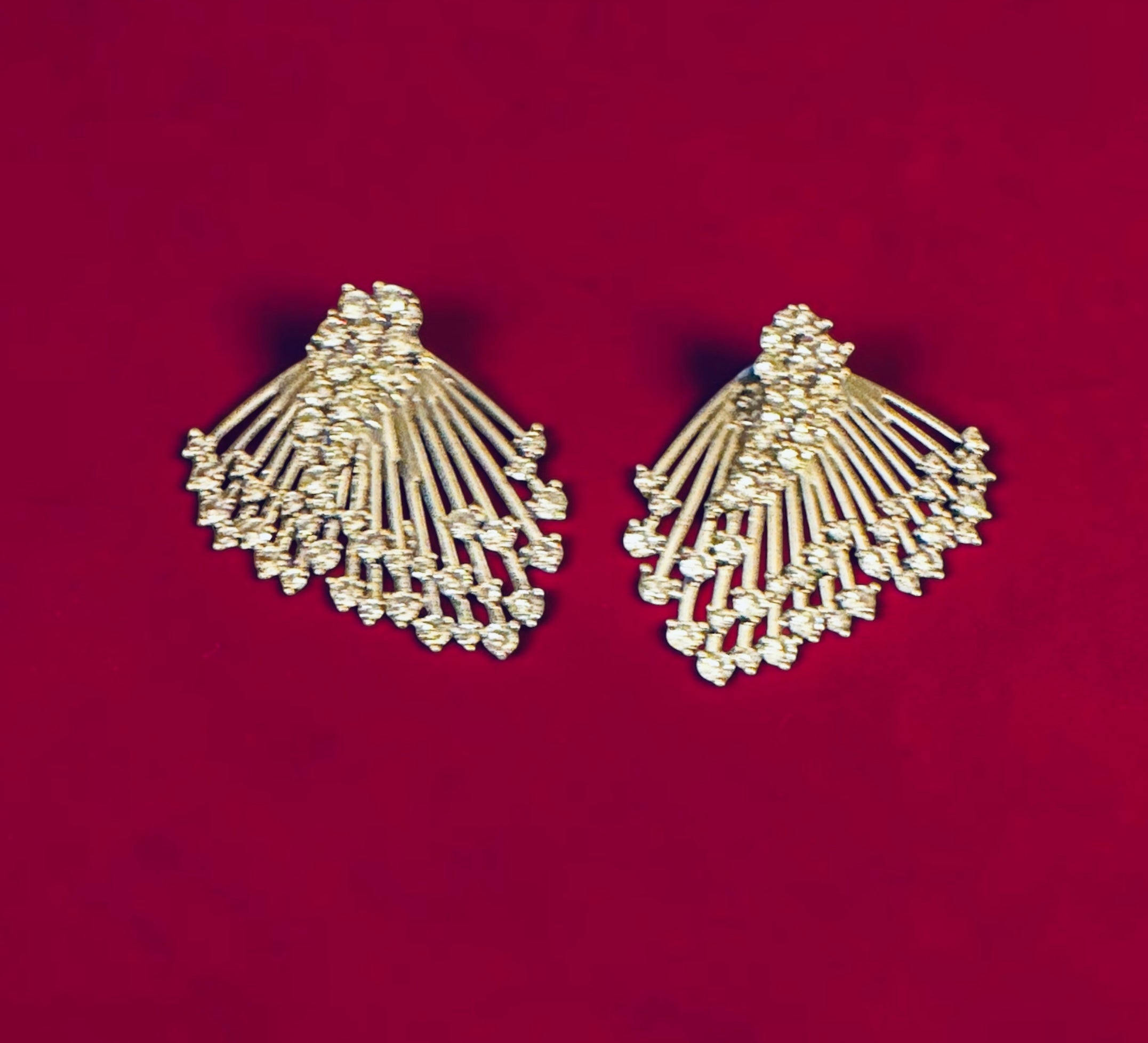 White finish ad studs