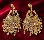 Ghungroo long earrings