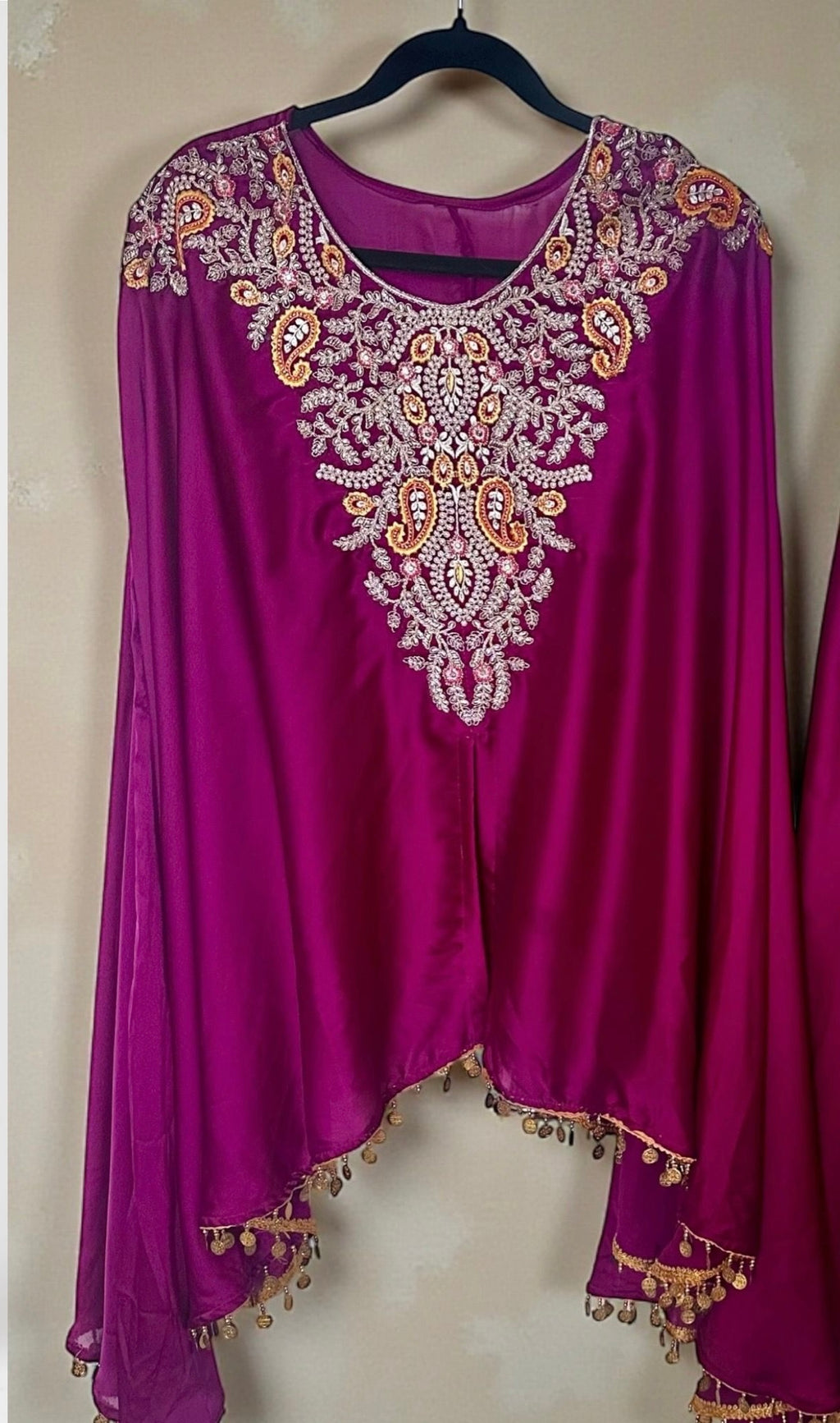 Purple kaftaan set