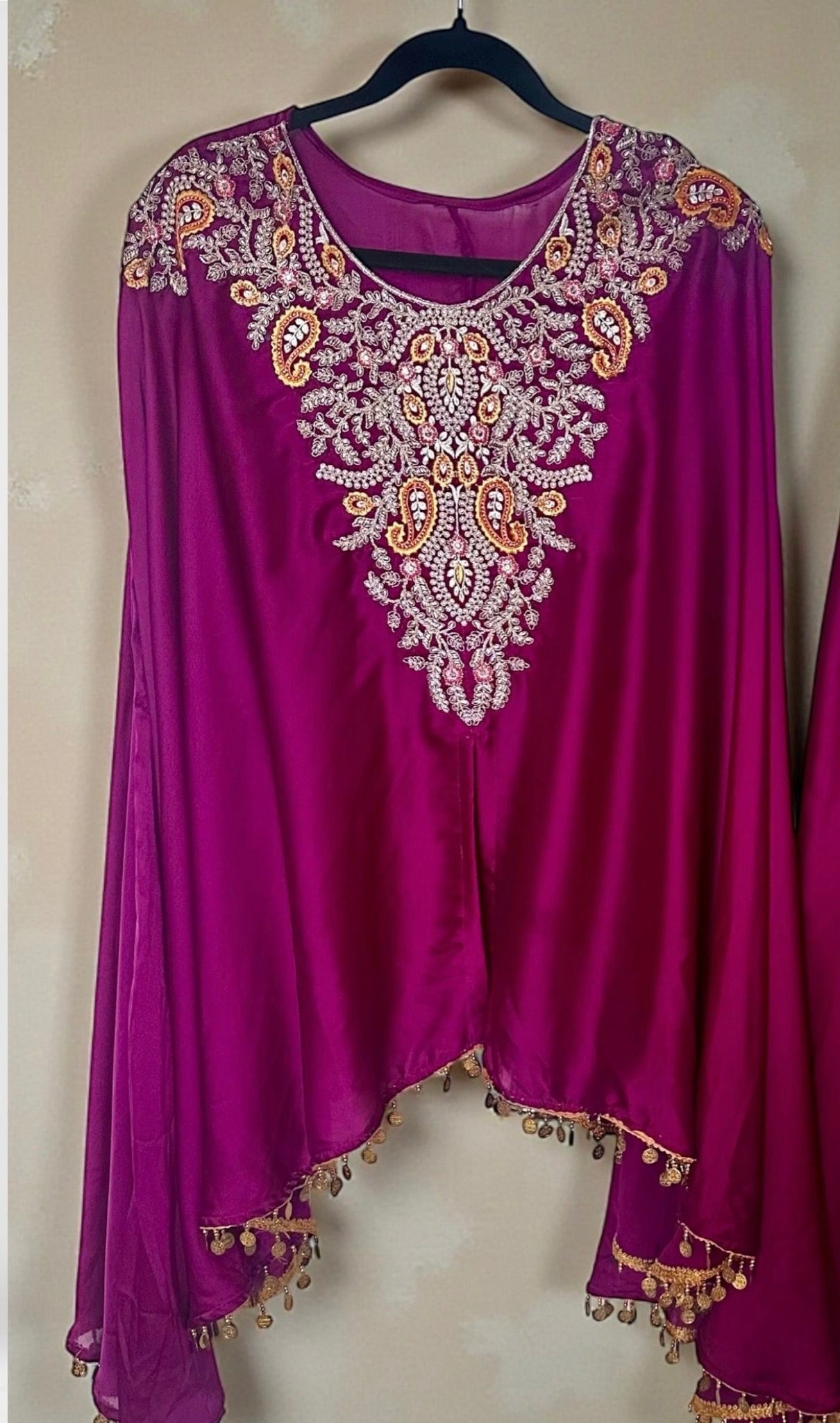 Purple kaftaan set