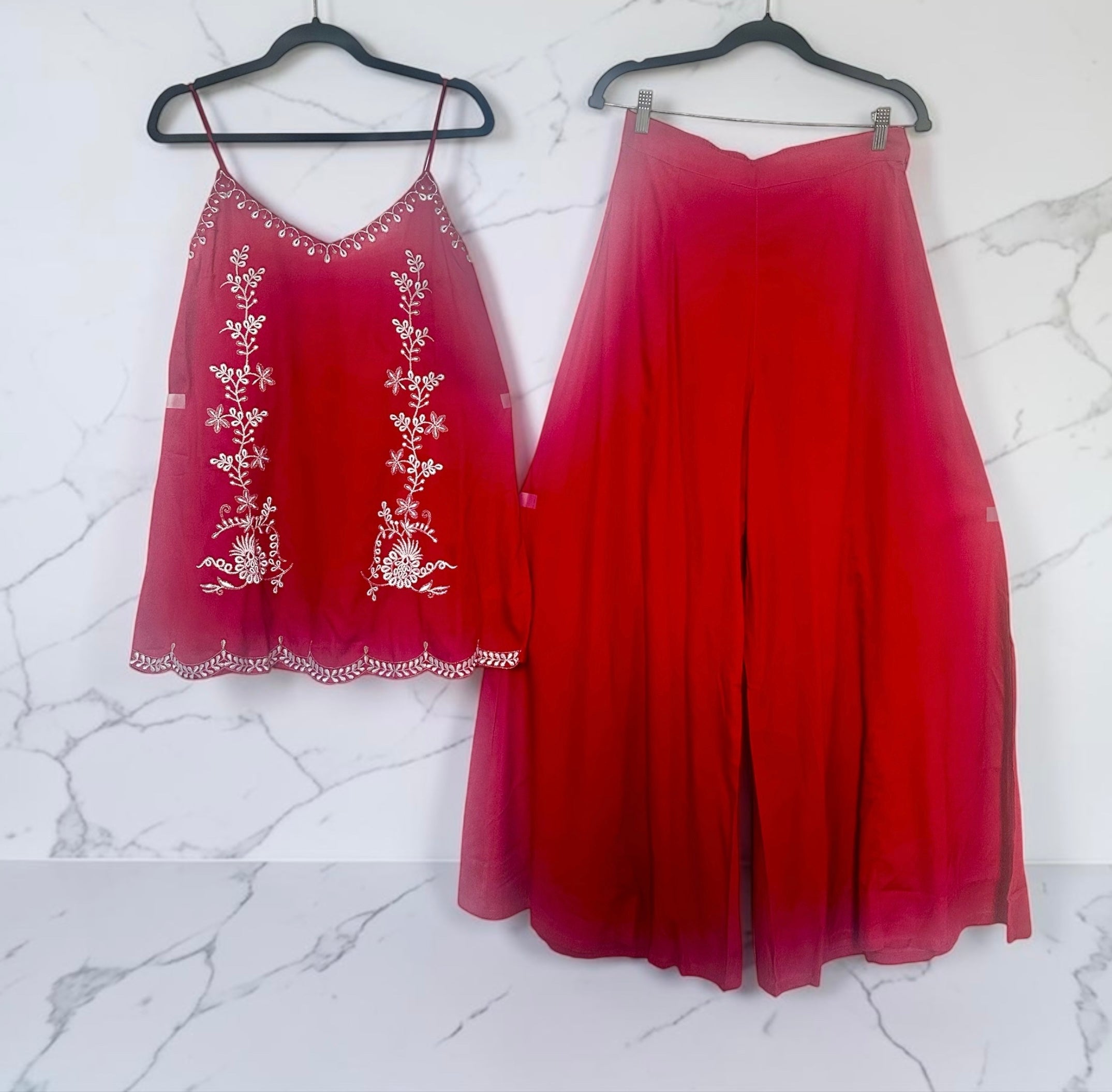Red co- ord set