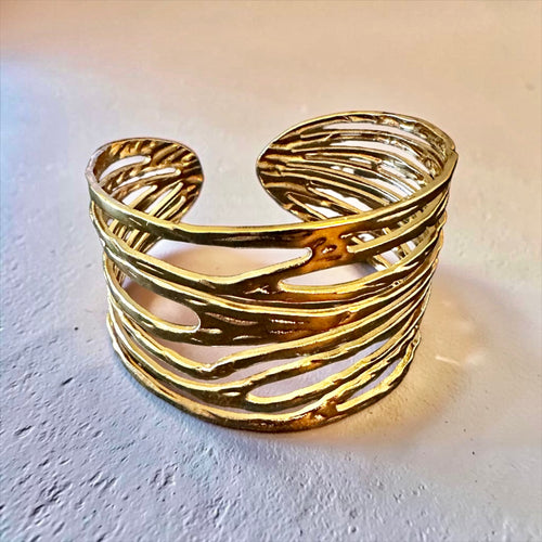 Gold finish bracelet