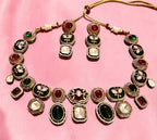 Ruby n emerald stone set