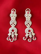 Ruby ad earrings