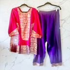 Purple n pink co-ord set