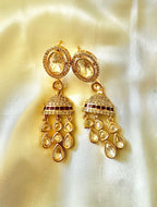 Ruby Polki earrings