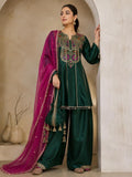 Bottle green 3-piece suit