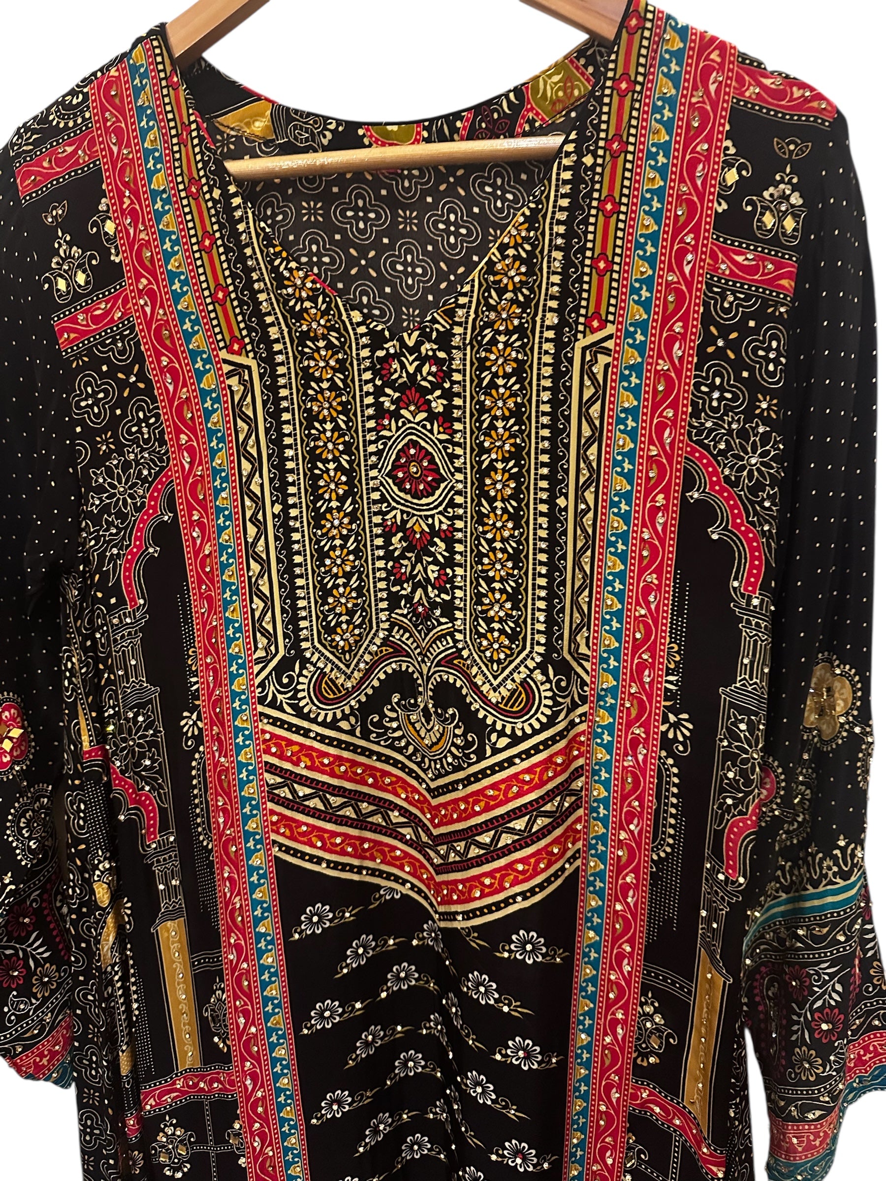 Black swaroski suit