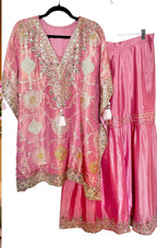 Pink kaftaan set