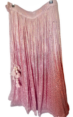 Pink sequins lehenga