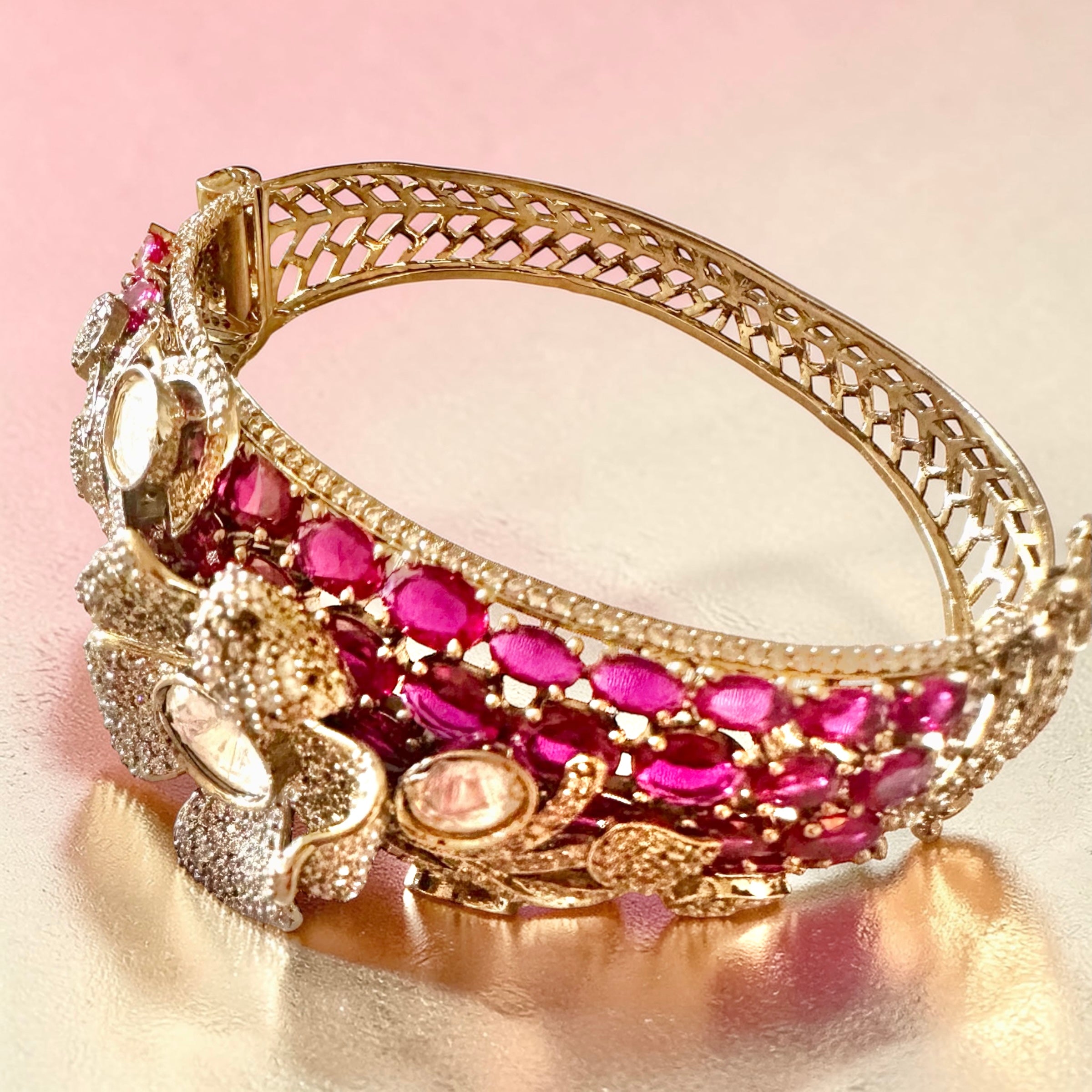 Ruby ad bracelet