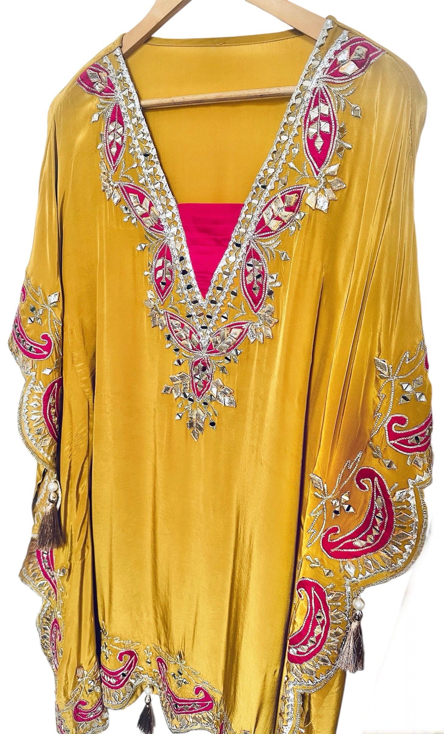Yellow kaftaan set