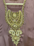 Mauve kaftaan  set
