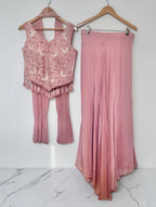 Pink 3-piece fusion outfit
