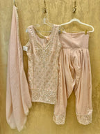 Pink salwaar suit