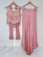 Pink 3-piece fusion outfit