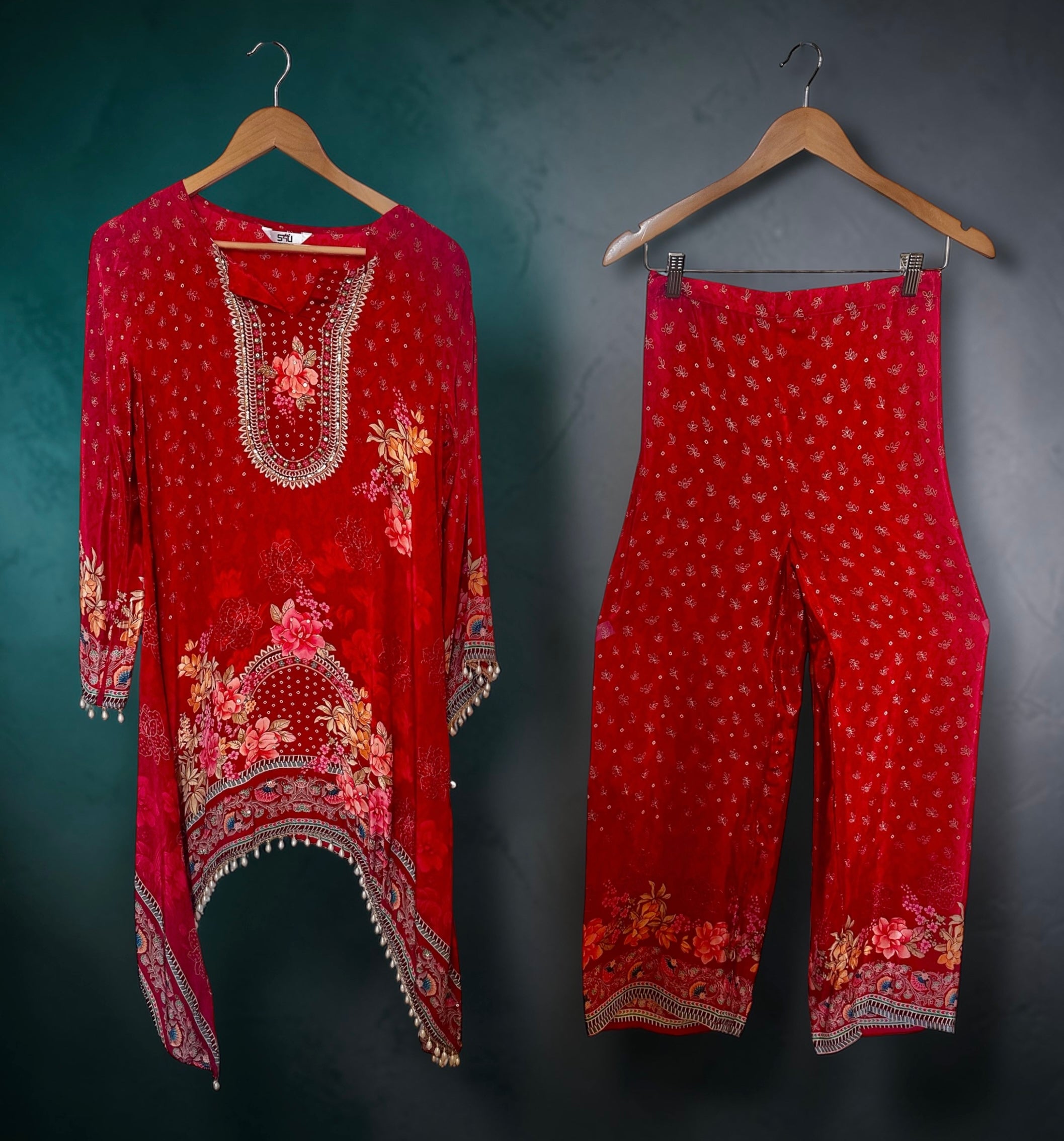 Red co- ord set