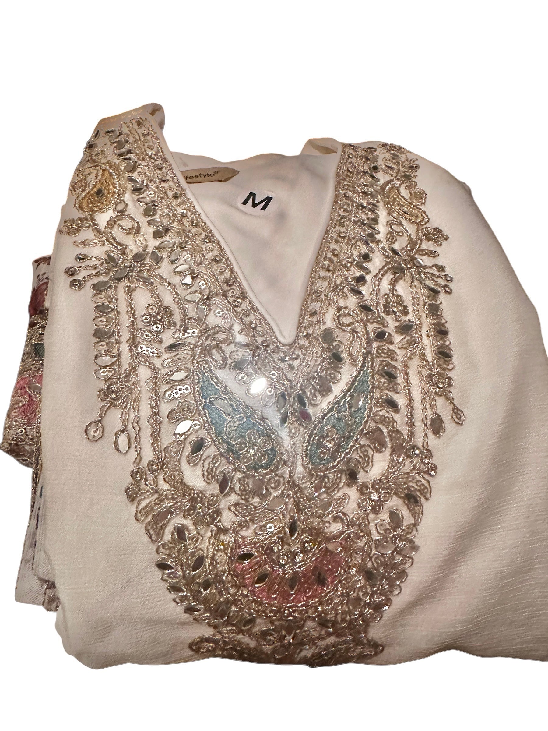 Ivory sharara set